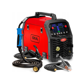 SPAWARKA MIGOMAT IDEAL TECNO MIG 224 SYNERGIC LED 4X4 MMA TIG ALUMINIUM